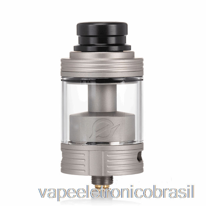 Vape Recarregável Iatevape Eclipse Dual 25mm Rta Aço Inoxidável Fosco